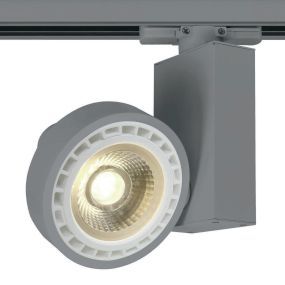 ONE Light GU10 R111 - rail spot - 3-fase railsysteem - 16,2 x 18,2 cm - grijs