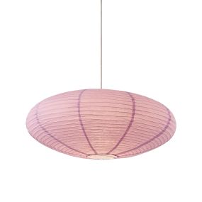 Nordlux Villo - papieren lampenkap zonder pendel - Ø 60 x 24 cm - paars