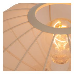 Lucide Corina - tafellamp - Ø 40 x 22 cm - beige