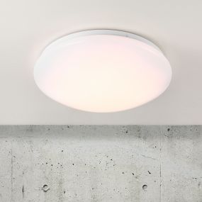 Nordlux Mani - plafondverlichting - Ø 32,5 x 10,5 cm - 18W LED incl. - wit