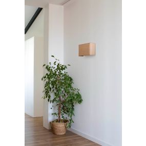 Faro Otton vertical - wandlamp - 10,5 x 20 x 37,5 cm - jute