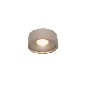 Artdelight Orlando - plafondverlichting - Ø 14 x 5 cm - 10W dimbare LED incl. - champagne