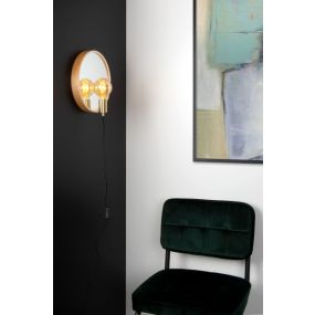 Lucide Reflex - spiegelverlichting - 31 x 12 x 33 cm - goud