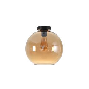 Artdelight Marino - plafondverlichting - Ø 30 x 30,5 cm - amber