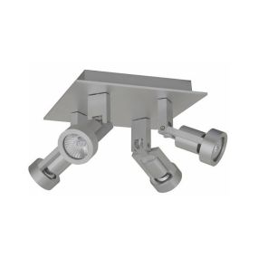 Artdelight Tech - opbouwspot 4L - 23 x 23 x 18,5 cm - aluminium