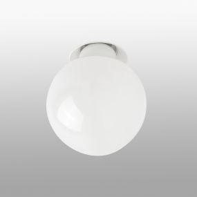 Faro Fresh - plafondverlichting - Ø 10 x 6,8 cm - mat wit