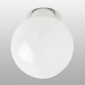 Faro Fresh - plafondverlichting - Ø 10 x 6,8 cm - mat wit