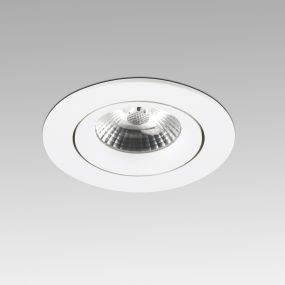 Faro Nais Orientable - inbouwspot - Ø 70 mm, Ø 76 mm inbouwmaat - 7W LED incl. - mat wit