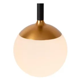 Lucide Calina - hanglamp - Ø 69,9 x 169,3 cm - 12 x 7,7W dimbare LED incl. - zwart