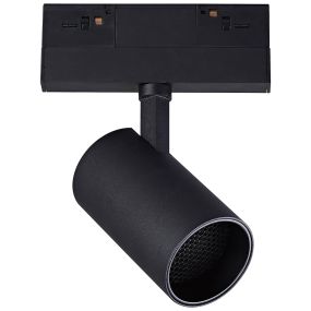 VK Lighting Kona - magnetisch railsysteem - railspot met honinggraat - 13,9 x 6,2 x 15,9 cm - 13W dimbare LED incl. - zwart