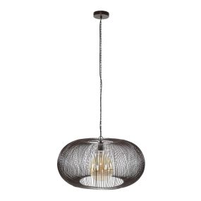 Vico Copper Twist - hanglamp - Ø 70 x 150 cm - koper