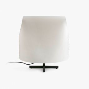 Faro Luang - tafellamp - 42 x 30 x 46,5 cm - beige/zwart
