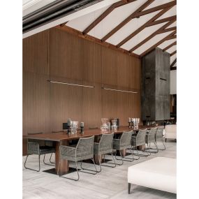 Nova Luce Elettra - hanglamp - 120 x 7 x 150 cm - 20W LED incl. - zand zwart
