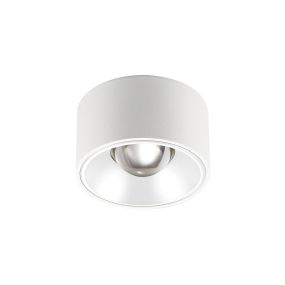 VK Lighting Orofi - opbouwspot - Ø 8 x 4,5 cm - 15W LED incl. - IP54 - wit