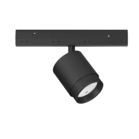 Nova Luce Ultra Slim - rail spot - lichtbundel instelbaar van 15 tot 36 graden - Ø 5,5 cm - 10W LED incl. - zwart