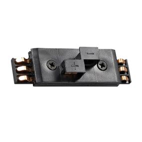 VK Lighting 24V - magnetisch railsysteem - voedingsconnector - inbouwprofiel - zwart