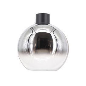 Artdelight Rosario - plafondverlichting - Ø 30 x 32,5 cm - gerookt chroom