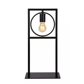 Lucide Suus - tafellamp - 25 x 20 x 50 cm - zwart