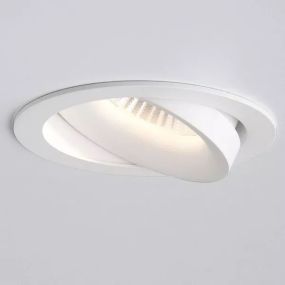 Artdelight Alice - inbouwspot - Ø 90 mm, Ø 83 mm inbouwmaat - wit