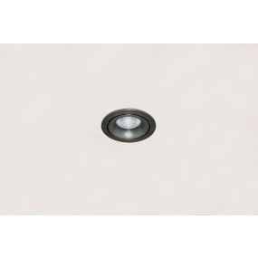 Artdelight Alice - inbouwspot - Ø 90 mm, Ø 83 mm inbouwmaat - licht brons