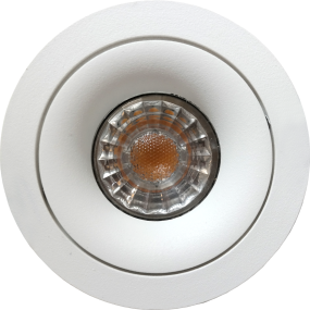 Artdelight Alice - inbouwspot - Ø 90 mm, Ø 83 mm inbouwmaat - wit