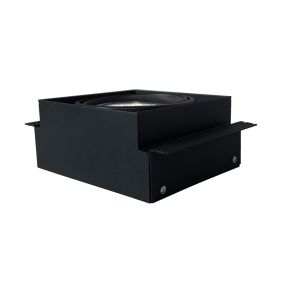 Zuma Line Oneon DL 111-1 - inbouwspot 1L -  156 x 156 mm, 157 x 157 mm inbouwmaat  - zwart