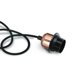 ONE Light E27 Pendant Kit - hanglamp - Ø 10 x 200 cm - koper