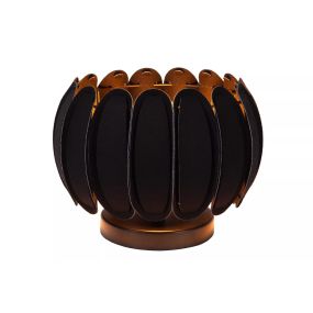 Lucide Spencer - tafellamp - Ø 30 x 19,5 cm - zwart
