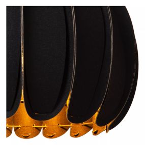 Lucide Spencer - hanglamp - Ø 30 x 149,5 cm - zwart