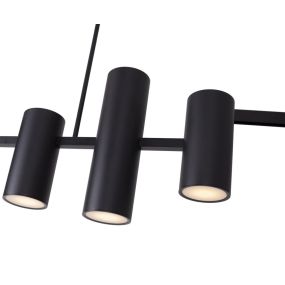 Maxlight Laxer - hanglamp - 128 x 142 cm - zwart