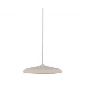 Design for the People Artist 25 - hanglamp - Ø 25 x 314,2 cm - 14W dimbare LED incl. - beige