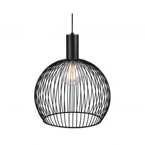 Design for the People Aver 40 - hanglamp - Ø  40 x 52,85 cm - zwart