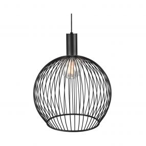 Design for the People Aver 50 - hanglamp - Ø 50 x 61,85 cm - zwart