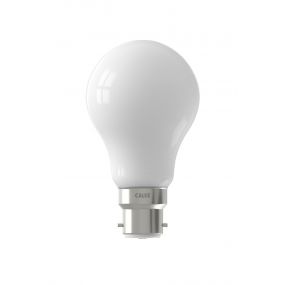 Calex Smart LED lamp - Ø 6 x 10,6 cm - B22 - 9W - dimfunctie via app - 2200 tot 4000K - ambiance white