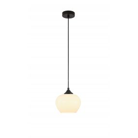 Artdelight Windsor - hanglamp - Ø 18 x 172,8 cm - wit