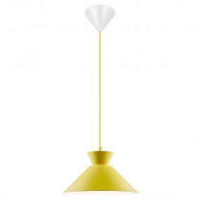 Nordlux Dial - hanglamp - Ø 25 x 213,5 cm - geel 