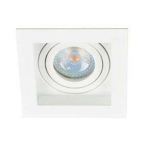 Projectlight Bloq - inbouwspot - 100 x 100 mm, 92 x 92 mm inbouwmaat - wit