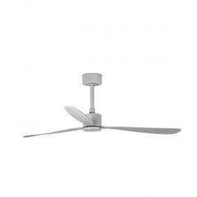 Faro Amelia - plafondventilator - Ø 132 x 26 cm - 6 snelheden - incl. afstandsbediening met timer - grijs  