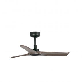 Faro Heywood - plafondventilator - Ø 90 x 190 cm - 6 snelheden - incl. afstandsbediening met timer - donker bruin