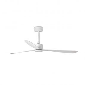 Faro Amelia - plafondventilator - Ø 132 x 26 cm - 6 snelheden - incl. afstandsbediening met timer - wit 
