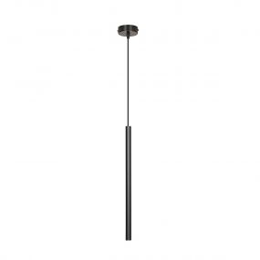 Emibig Selter - hanglamp - 8 x 8 x 120 cm - zwart 