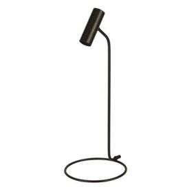 Searchlight Dulwich - tafellamp - Ø 23 x 57 cm - zwart 