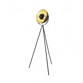 Searchlight Blink - staanlamp - 62 x 54 x 144 cm - mat zwart