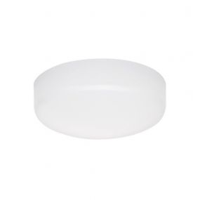 Nova Luce Dell - licht voor plafondventilator - Ø14 x 4,9 cm - 18W LED incl. - wit