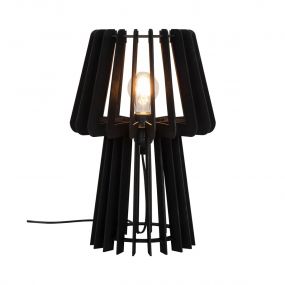Nordlux Groa - tafellamp - Ø 26 x 40 cm - zwart