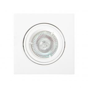 Maxlight Technical Spot - inbouwspot 1L - 95 x 95 mm, Ø 80 mm inbouwmaat - wit