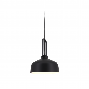 Artdelight Mendoza - hanglamp - Ø 37,5 x 176 cm - zwart