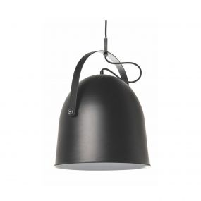 Artdelight Cooper - hanglamp - Ø 35 x 185 cm - zwart