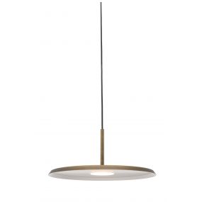 Artdelight Osorne - hanglamp - Ø 35 x 143,5 cm - 7W LED incl. - brons