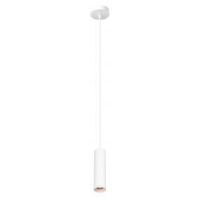 Artdelight Milano - hanglamp - Ø 6,6 x 175 cm - wit  